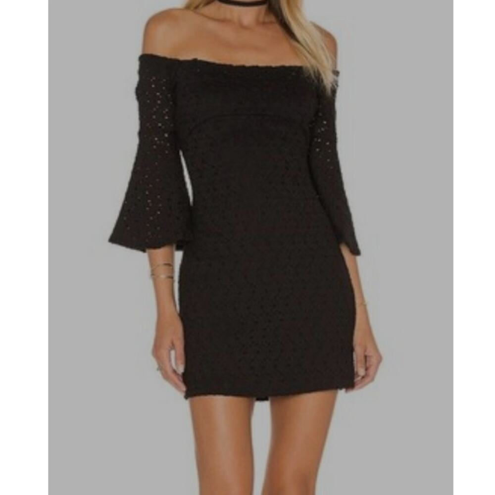 Free People Sophia Eyelet Lace Dress size Small